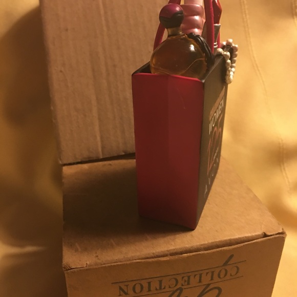 Avon 125th Anniversary Shopping Bag Ornament Christmas Holiday Rep Logo New - Picture 3 of 5